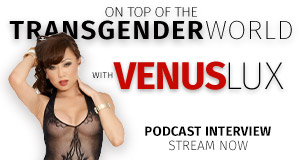 Stream exclusive podcast with Venus Lux! Venus Lux Podcast Image