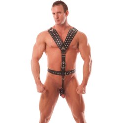 Rapture: Male Leather Bondage Harness Sex Toy Rapture: Male Leather Bondage Harness Sex Toy