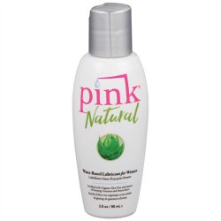 Pink Natural Water Based Lubricant For Women - 2.8oz Sex Toy Pink Natural Water Based Lubricant For Women - 2.8oz Sex Toy