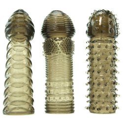 Sextenders Sleeves - 3 pack image.