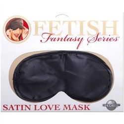 Fetish Fantasy Satin Love Mask - Black Sex Toy Fetish Fantasy Satin Love Mask - Black Sex Toy