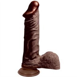 Vibrating Black King - 9inch Sex Toy Vibrating Black King - 9inch Sex Toy