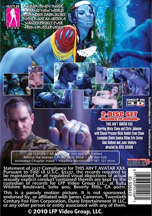 Back cover of This Ain't Avatar XXX 3D