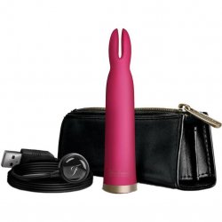 Frederick's of Hollywood - Rechargeable Rabbit Bullet - Hot Pink Sex Toy Frederick's of Hollywood - Rechargeable Rabbit Bullet - Hot Pink Sex Toy