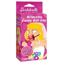 Bachelorette Party Favors Bridezilla Candy Ball Gag - Red Sex Toy Bachelorette Party Favors Bridezilla Candy Ball Gag - Red Sex Toy
