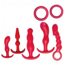 Ultimate Anal Kit - Red Sex Toy Ultimate Anal Kit - Red Sex Toy