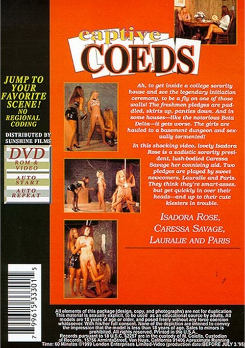 Captive Coeds 1996 Videos On Demand Adult Dvd Empire