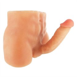 Double Up Dennis: Combo Dildo and Masturbator Sex Toy Double Up Dennis: Combo Dildo and Masturbator Sex Toy