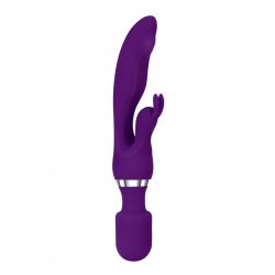 G-Motion Rabbit Wand - Purple Sex Toy G-Motion Rabbit Wand - Purple Sex Toy
