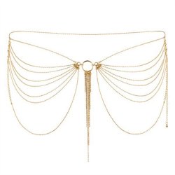 Bijoux Indiscrets Magnifique Collection Gold Chain Waist Jewelry Sex Toy Bijoux Indiscrets Magnifique Collection Gold Chain Waist Jewelry Sex Toy