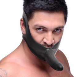 Master Series: Face Fuk Strap On Mouth Gag Sex Toy Master Series: Face Fuk Strap On Mouth Gag Sex Toy