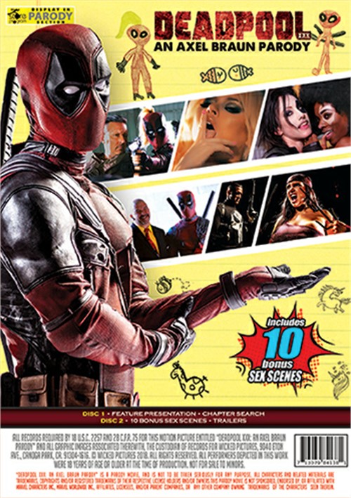 Deadpool Xxx An Axel Braun Parody 2018 Adult Dvd Empire