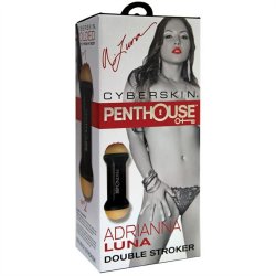 Penthouse Double Sided Stroker - Adrianna Luna Sex Toy Penthouse Double Sided Stroker - Adrianna Luna Sex Toy