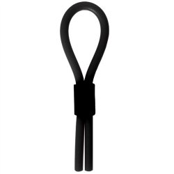 Silicone Stud Lasso - Black Sex Toy Silicone Stud Lasso - Black Sex Toy