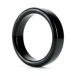 TitanMen Metal Cock Ring - Small - Black Sex Toy TitanMen Metal Cock Ring - Small - Black Sex Toy
