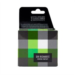 Sir Richard's Condoms - Classic Ribbed - 3 pk Sex Toy Sir Richard's Condoms - Classic Ribbed - 3 pk Sex Toy