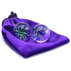 Adam & Eve 1" Diameter Glass Ben Wa Balls Sex Toy Adam & Eve 1" Diameter Glass Ben Wa Balls Sex Toy