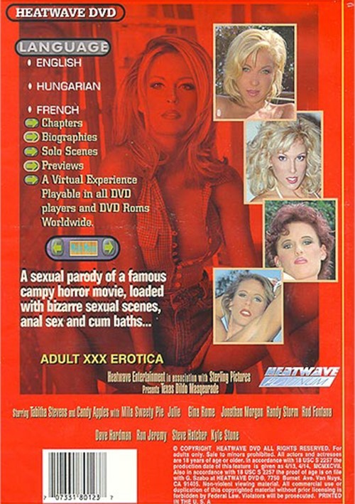 Back cover of Texas Dildo Masquerade