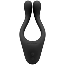 Doc Johnson Tryst Multi Erogenous Zone Massager - Black Sex Toy Doc Johnson Tryst Multi Erogenous Zone Massager - Black Sex Toy