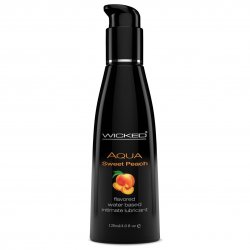 Wicked Aqua Sweet Peach - 4 oz. Sex Toy Wicked Aqua Sweet Peach - 4 oz. Sex Toy