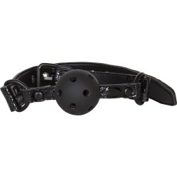 Sinful Ball Gag - Black Sex Toy Sinful Ball Gag - Black Sex Toy