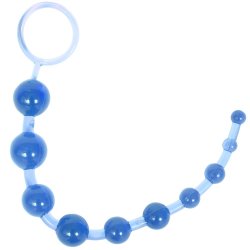Sassy 10 Anal Beads - Blue Sex Toy Sassy 10 Anal Beads - Blue Sex Toy