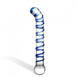 Glas Mr. Swirly 6.5" G-Spot Glass Dildo Sex Toy Glas Mr. Swirly 6.5" G-Spot Glass Dildo Sex Toy