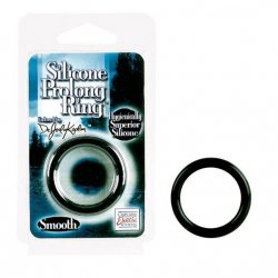 Silicone Prolong Ring - Black Sex Toy Silicone Prolong Ring - Black Sex Toy