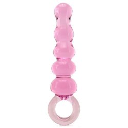 Glas Quintessence Beaded Anal Slider Sex Toy Glas Quintessence Beaded Anal Slider Sex Toy
