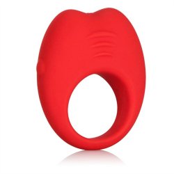 Colt Silicone Rechargeable Cock Ring - Red Sex Toy Colt Silicone Rechargeable Cock Ring - Red Sex Toy