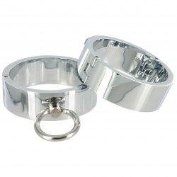 Master Series: Chrome Slave Bracelet - Med/Lg Sex Toy Master Series: Chrome Slave Bracelet - Med/Lg Sex Toy