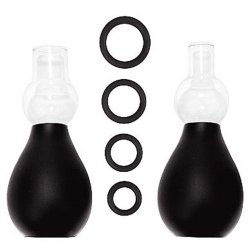 Ouch Nipple Erector Set - Black Sex Toy Ouch Nipple Erector Set - Black Sex Toy