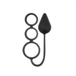 Renegade 3-Ring Circus - Small - Black Sex Toy Renegade 3-Ring Circus - Small - Black Sex Toy