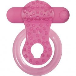 Adam & Eve Rechargeable Couples Enhancer - Pink Sex Toy Adam & Eve Rechargeable Couples Enhancer - Pink Sex Toy