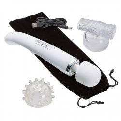 Cloud 9 Health and Wellness Massager Kit With Bonus Tips and Flexible Head Sex Toy Cloud 9 Health and Wellness Massager Kit With Bonus Tips and Flexible Head Sex Toy