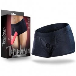 Temptasia - Harness Briefs - Small - Black Sex Toy Temptasia - Harness Briefs - Small - Black Sex Toy