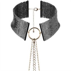 Bijoux Indiscrets: Desir Metallique Collar - Black Sex Toy Bijoux Indiscrets: Desir Metallique Collar - Black Sex Toy