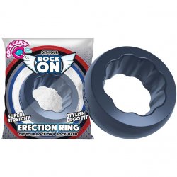 Rock Candy - Rock On Ring - Slate Grey Sex Toy Rock Candy - Rock On Ring - Slate Grey Sex Toy
