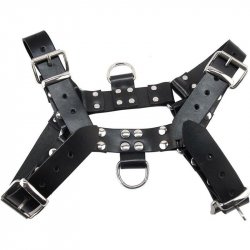 Rouge O T H-Front Harness - XLarge - Black Sex Toy Rouge O T H-Front Harness - XLarge - Black Sex Toy