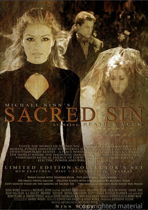 Back cover of Sacred Sin