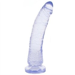 Basix Slim 7" Dong - Clear Sex Toy Basix Slim 7" Dong - Clear Sex Toy