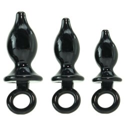 Adam & Eve Anal Training Kit - Black Sex Toy Adam & Eve Anal Training Kit - Black Sex Toy
