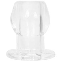 Perfect Fit: Tunnel Plug XL - Ice Clear Sex Toy Perfect Fit: Tunnel Plug XL - Ice Clear Sex Toy