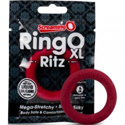 Screaming O - Ring O Ritz X-Large Silicone Ring - Red Sex Toy Screaming O - Ring O Ritz X-Large Silicone Ring - Red Sex Toy